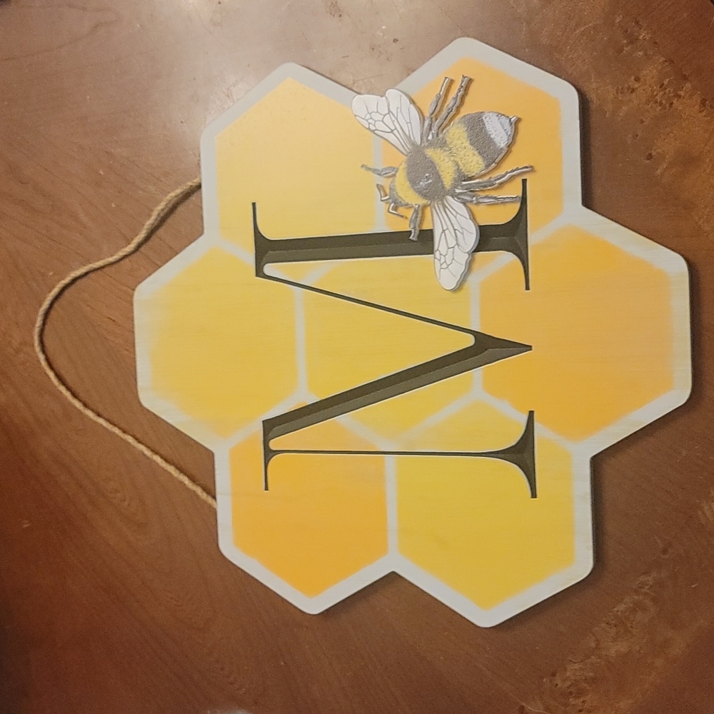 Letter M Bee Board